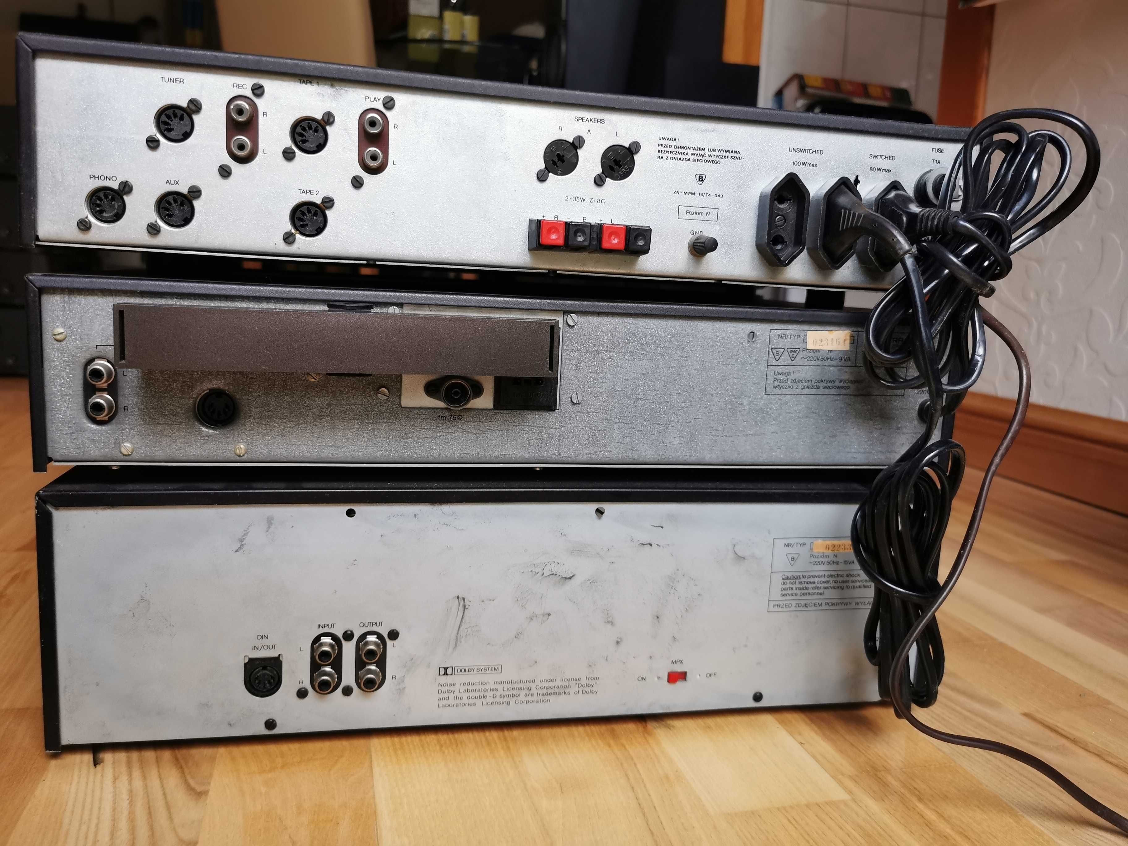 Jedyna w Polsce UNITRA ZRK KASPRZAK HI-FI PW 7020, M 7020, T 7010