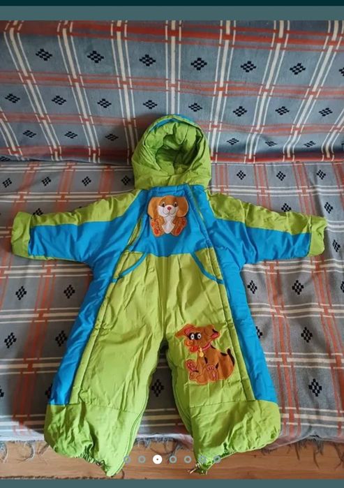 Зимовий комбінезон на хлопчика