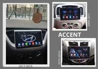 Магнітоли Hyundai Accent 2009-2011, 2010-16, 2017-19 на Android