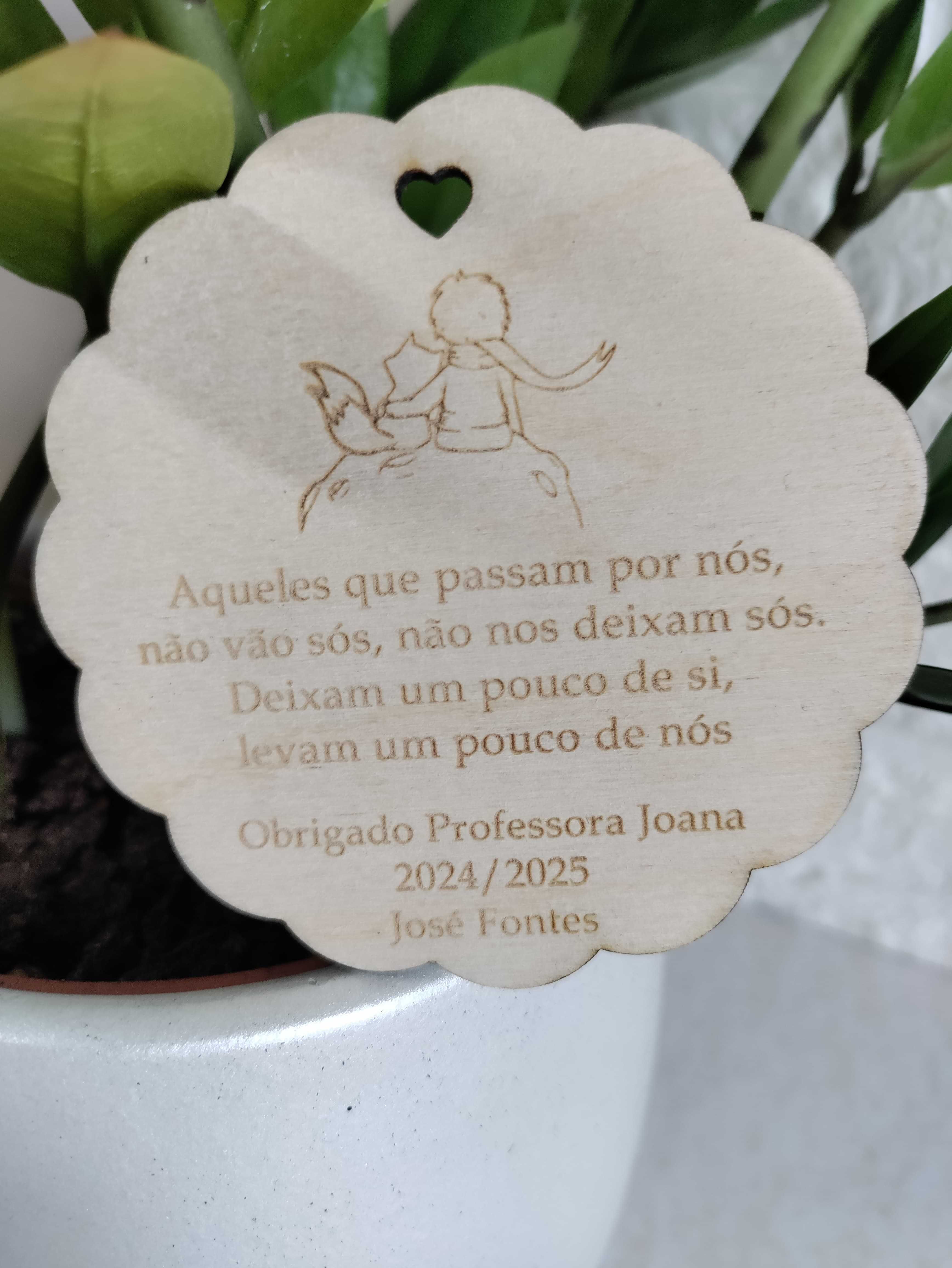 Lembranças para professora, educadora ou auxiliar