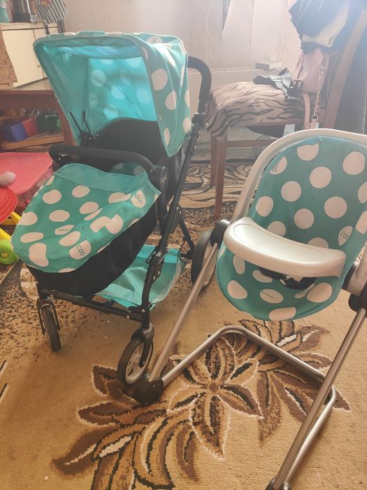 Дитячий іграшковий візочок, детская коляска