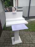 Stand reklmowy stalowy