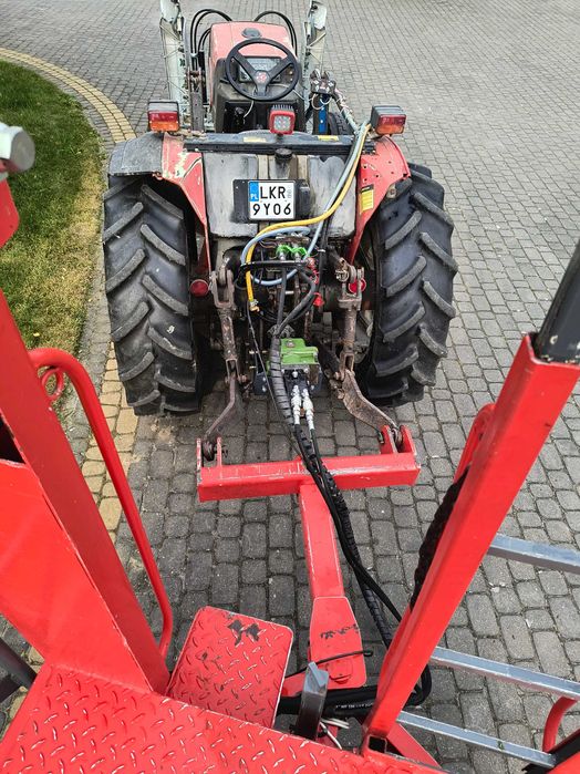 Sterowanie zdalne ciągnika  sadowniczego