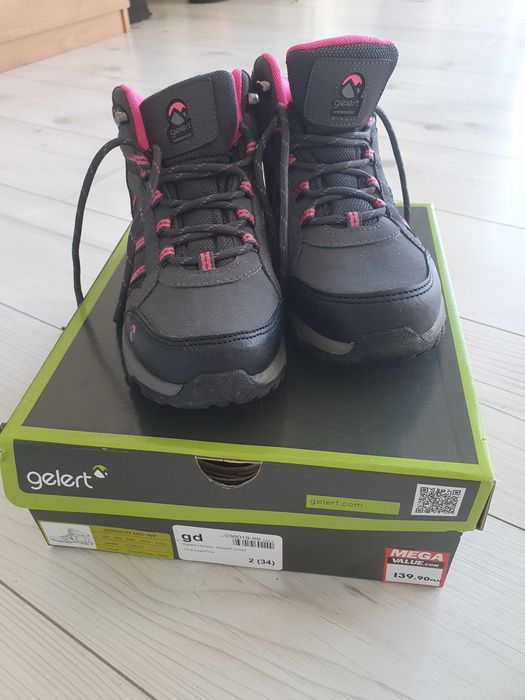 Buty trekkingowe rozm. 34
