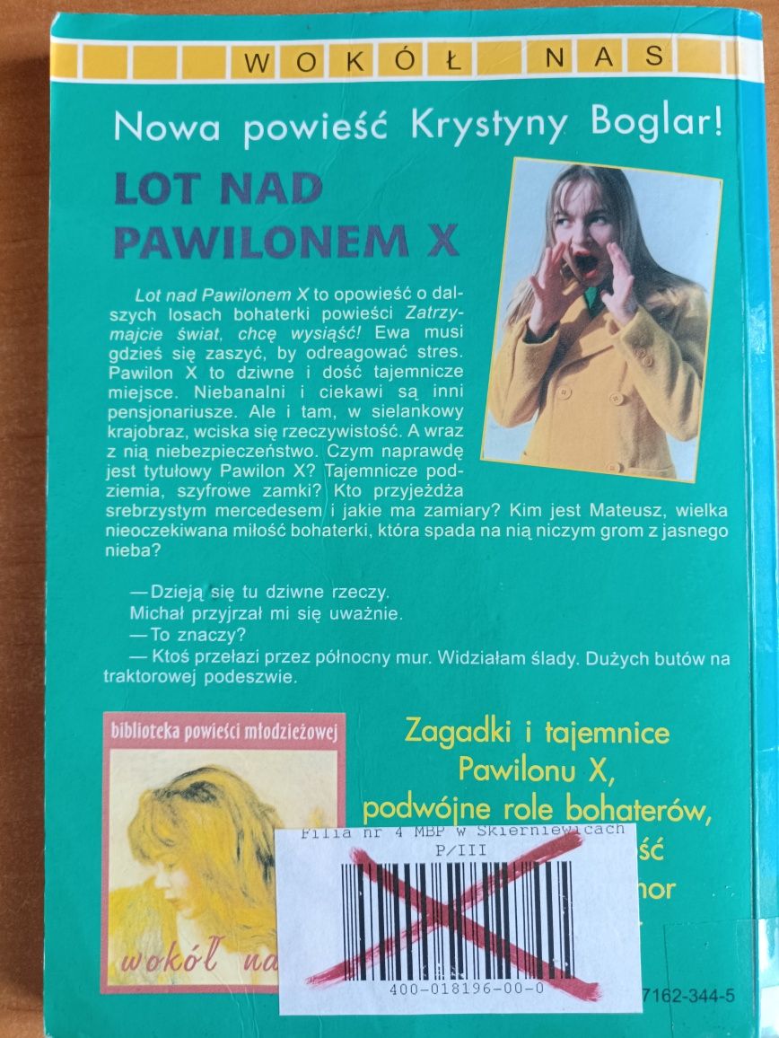 Krystyna Boglar "Lot nad Pawilonem X"