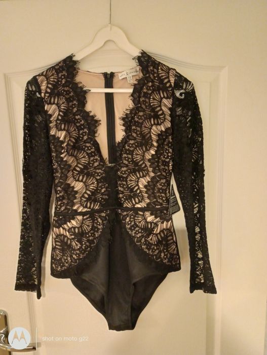 Body koronkowe na zamek, rozm. S/M