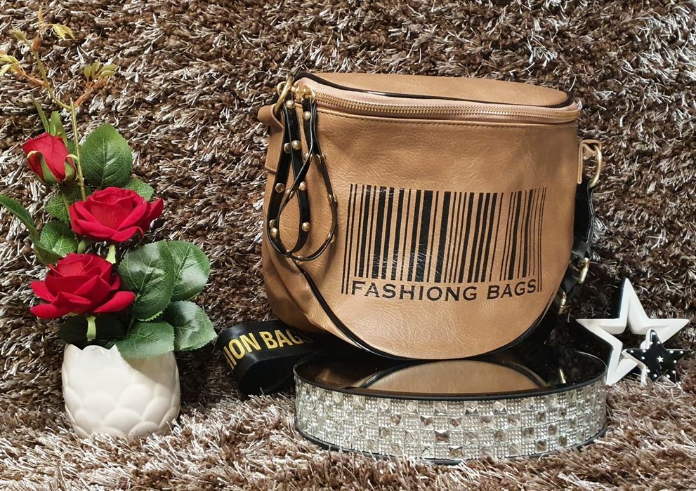 Torebka Brązowa Fashion Bags damska tzw. Chlebaczek