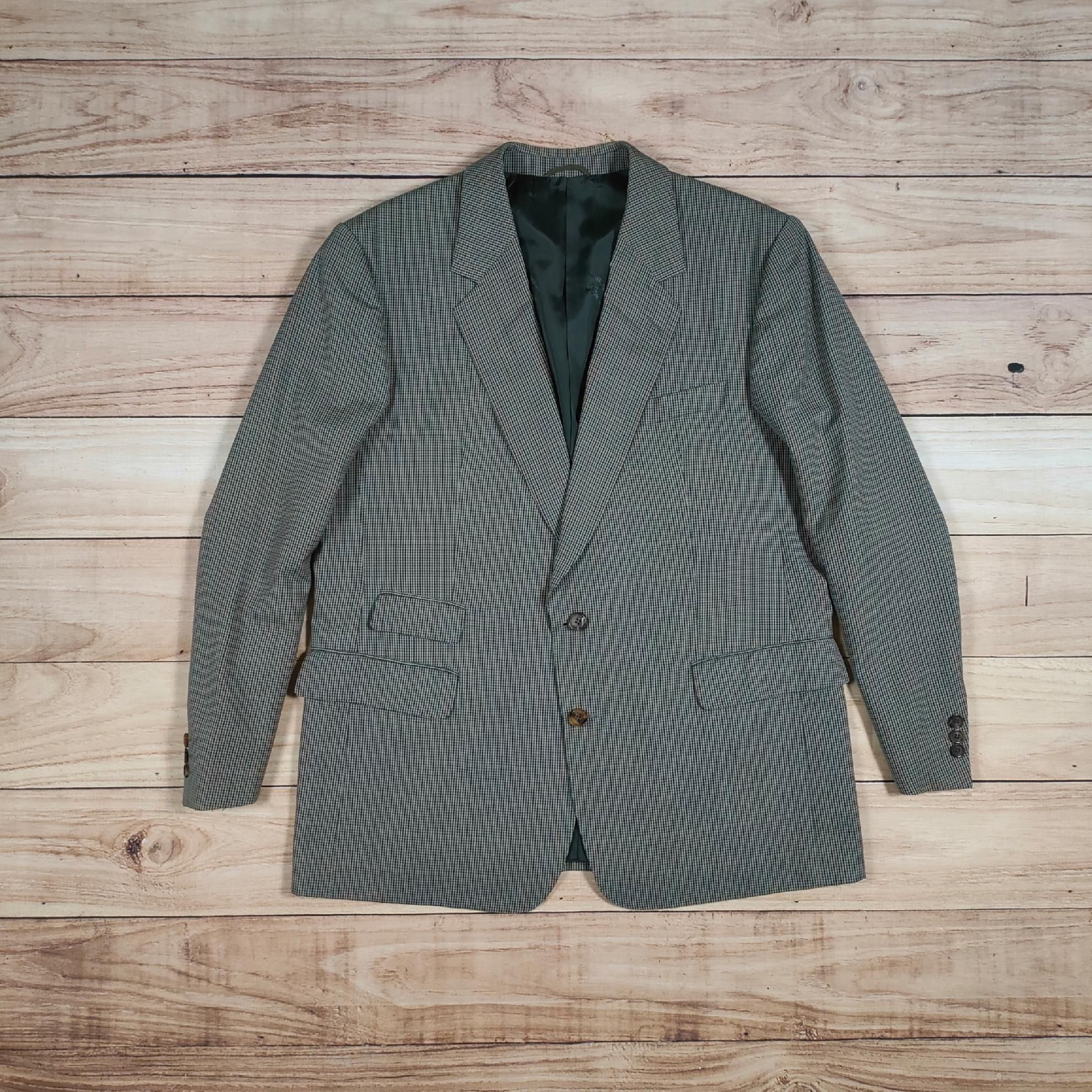 BURBERRY Marynarka Męska w Kratę r. 27