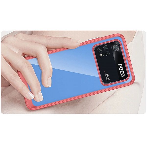Outer Space Case etui do Xiaomi Poco M4 Pro pokrowiec z elastyczną ram