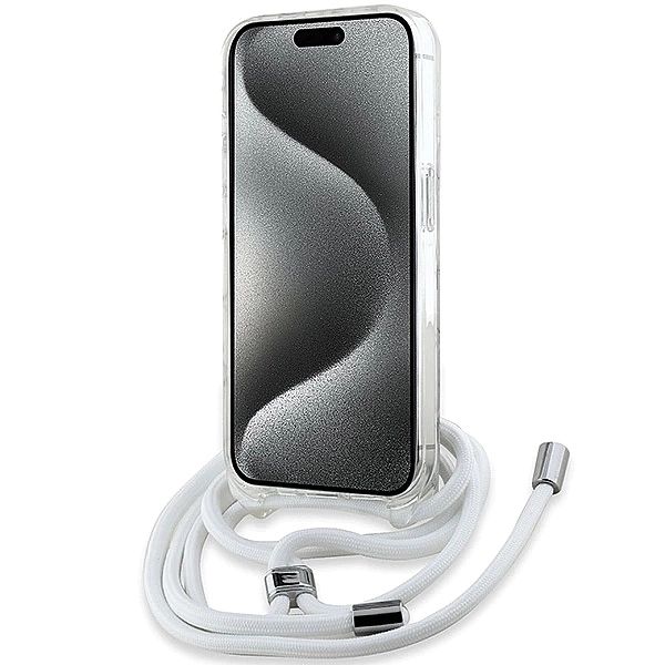 Etui Karl Lagerfeld IML Choupette Head&Cord MagSafe na iPhone 15 Pro M