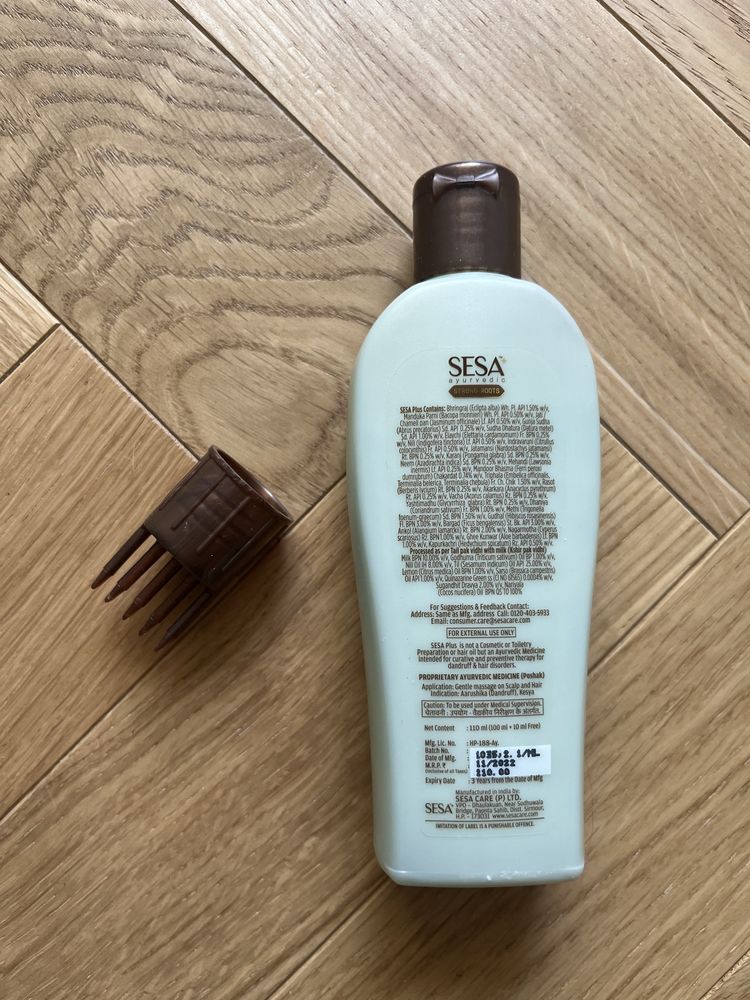 Sesa Ayurvedic strong roots olejek do włosów