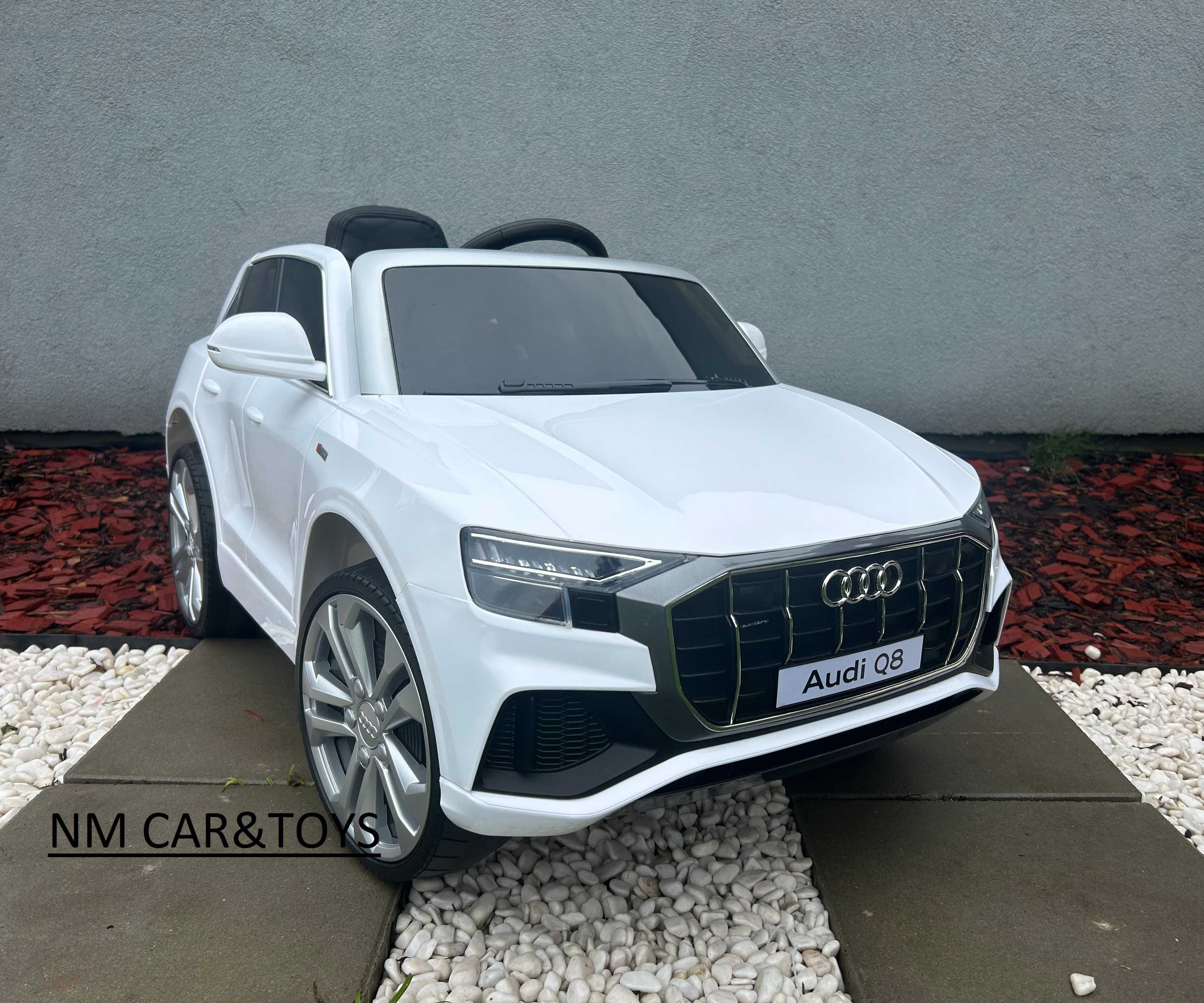 AUDI Q8 Pojazd Auto na akumulator samochód Autko Pilot