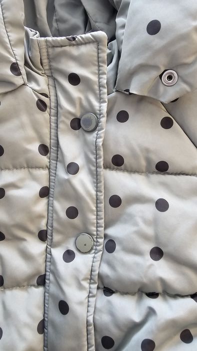 Kurtka niemowlęca r. 80 Zara zimowa zielona