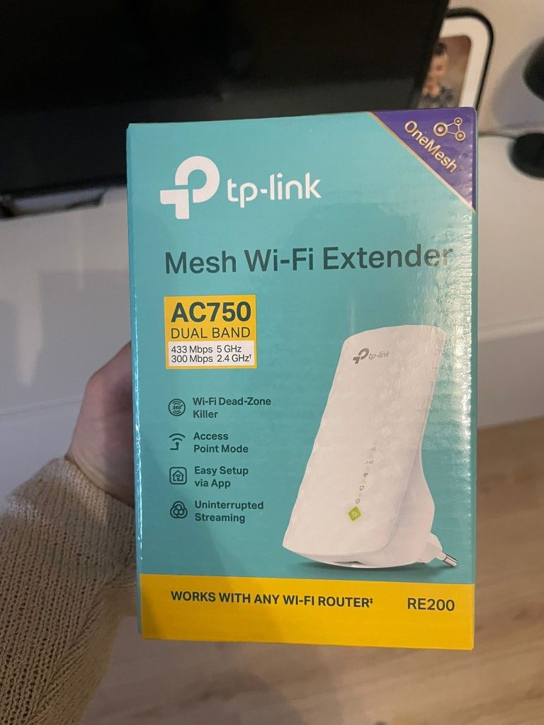 Wzmacniacz wifi TP-Link AC750