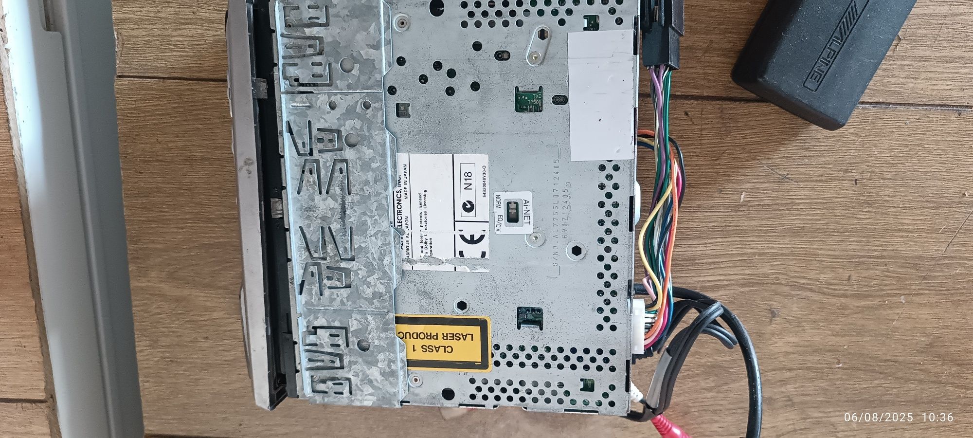 Autoradio Alpine minidisc