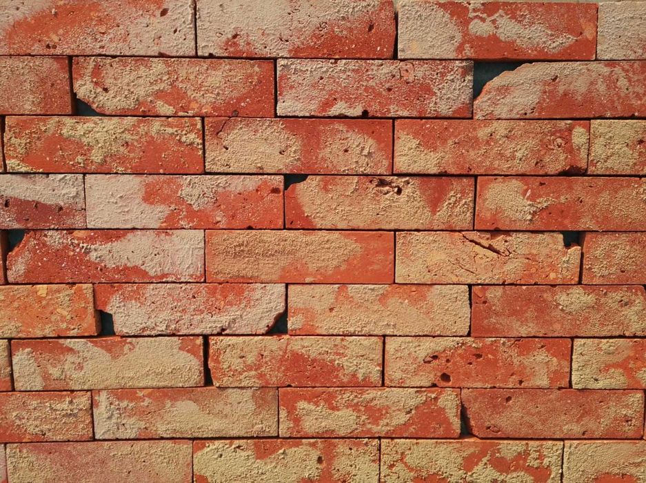 Cegła cięta ze starej cegły płytki ceglane Loft na ścianę stara cegła