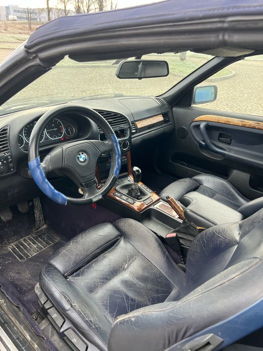 BMW e36 1.8 benzyna Cabrio*Alu 18” Borbet*Skory*Klima*Grzane fotele
