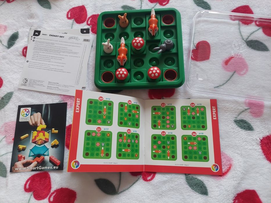 J.Nowe Smart Games Wiewiórki Atakuja 6+, Jump In 7+