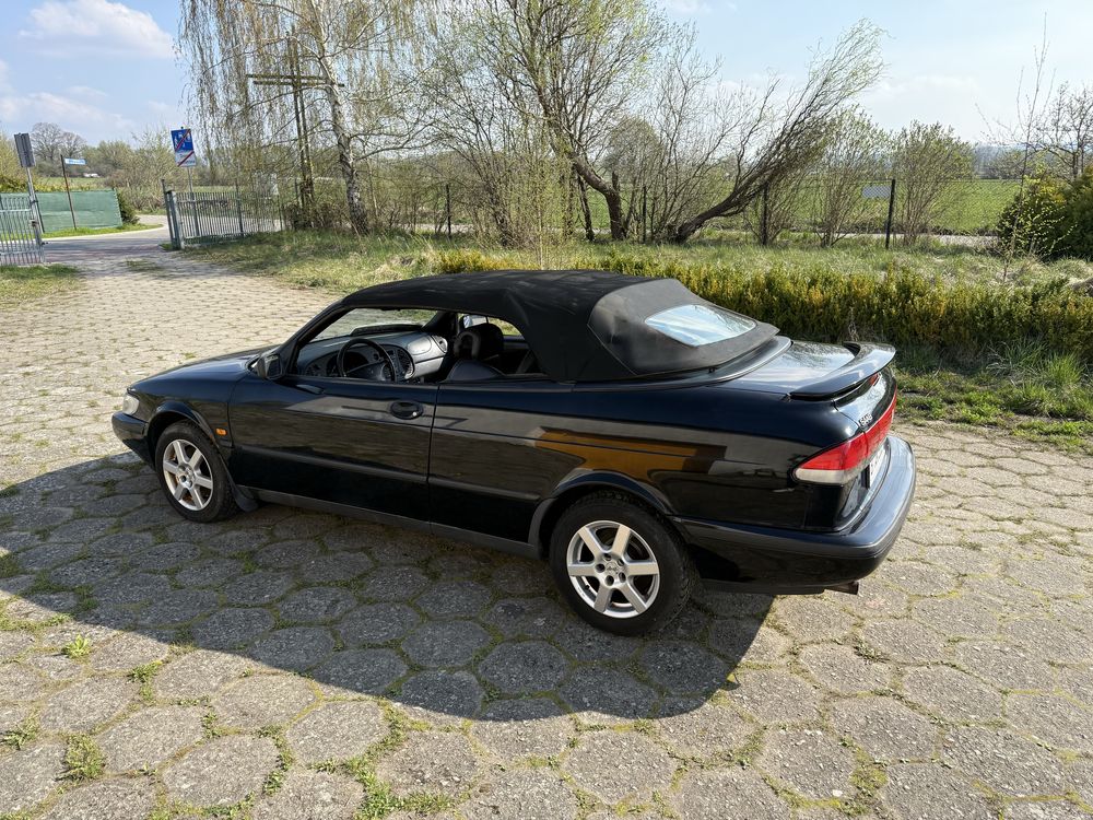 Saab Cabrio coupe 900 (9-3) 2.3 benzyna 150 km do odświeżenia na lato!