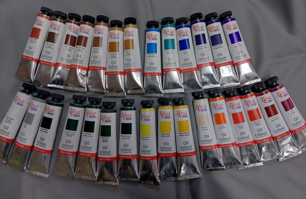 Фарби олійні 45мл Rosa studio