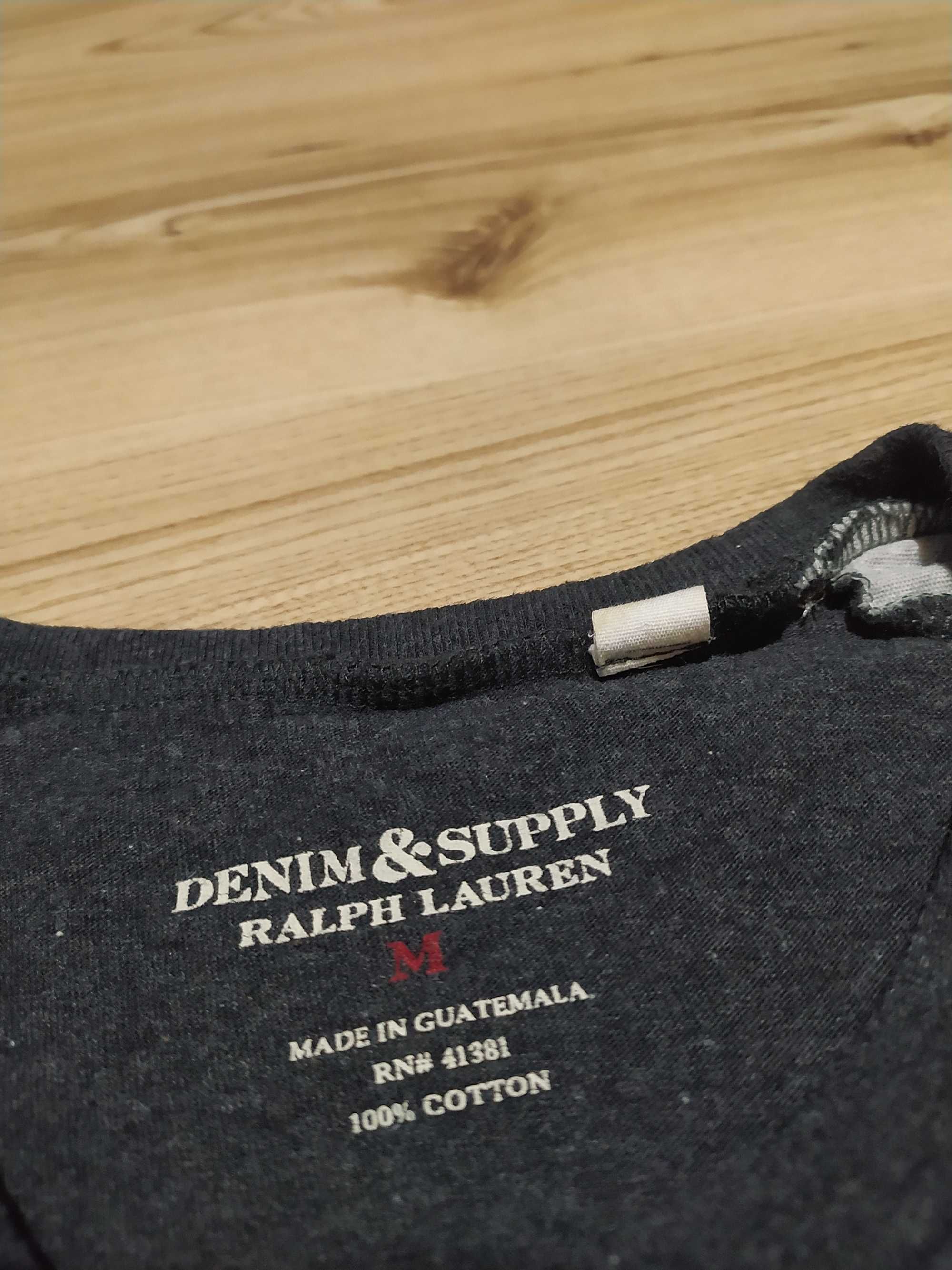 Czarny Longsleeve Denim & Supply Ralph Lauren