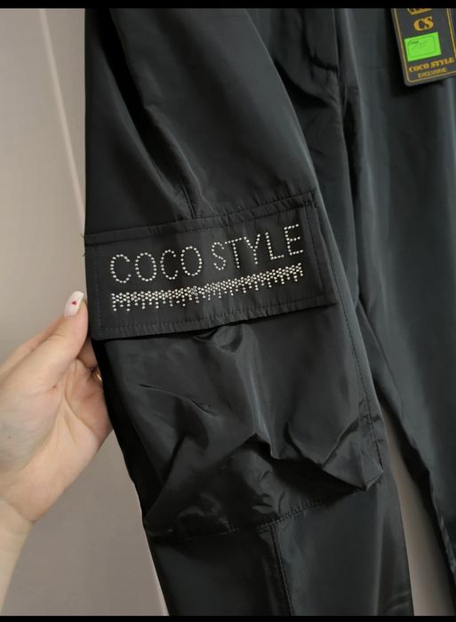 Spodnie damskie bojówki premium Coco Style Exclusive r. M/L nowe