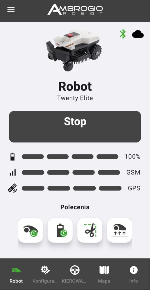 Kosiarka robot koszący Ambrogio Elite (nie husqvarna)