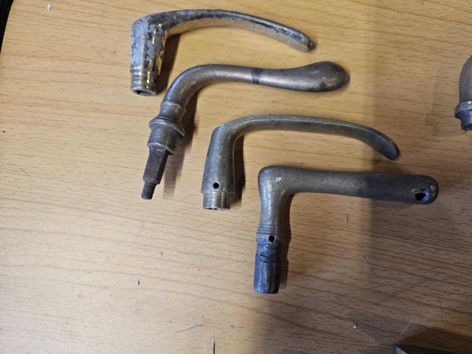 Stara mosiężna klamka,klamki do drzwi,cena za 1