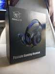 Headset gaming azul c/microfone