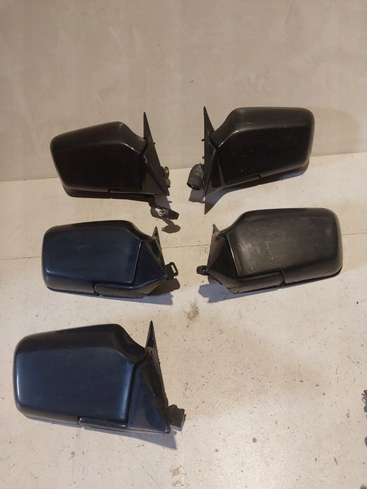 BMW e 32 e32 lusterko prawe lewe czarne niebieskie