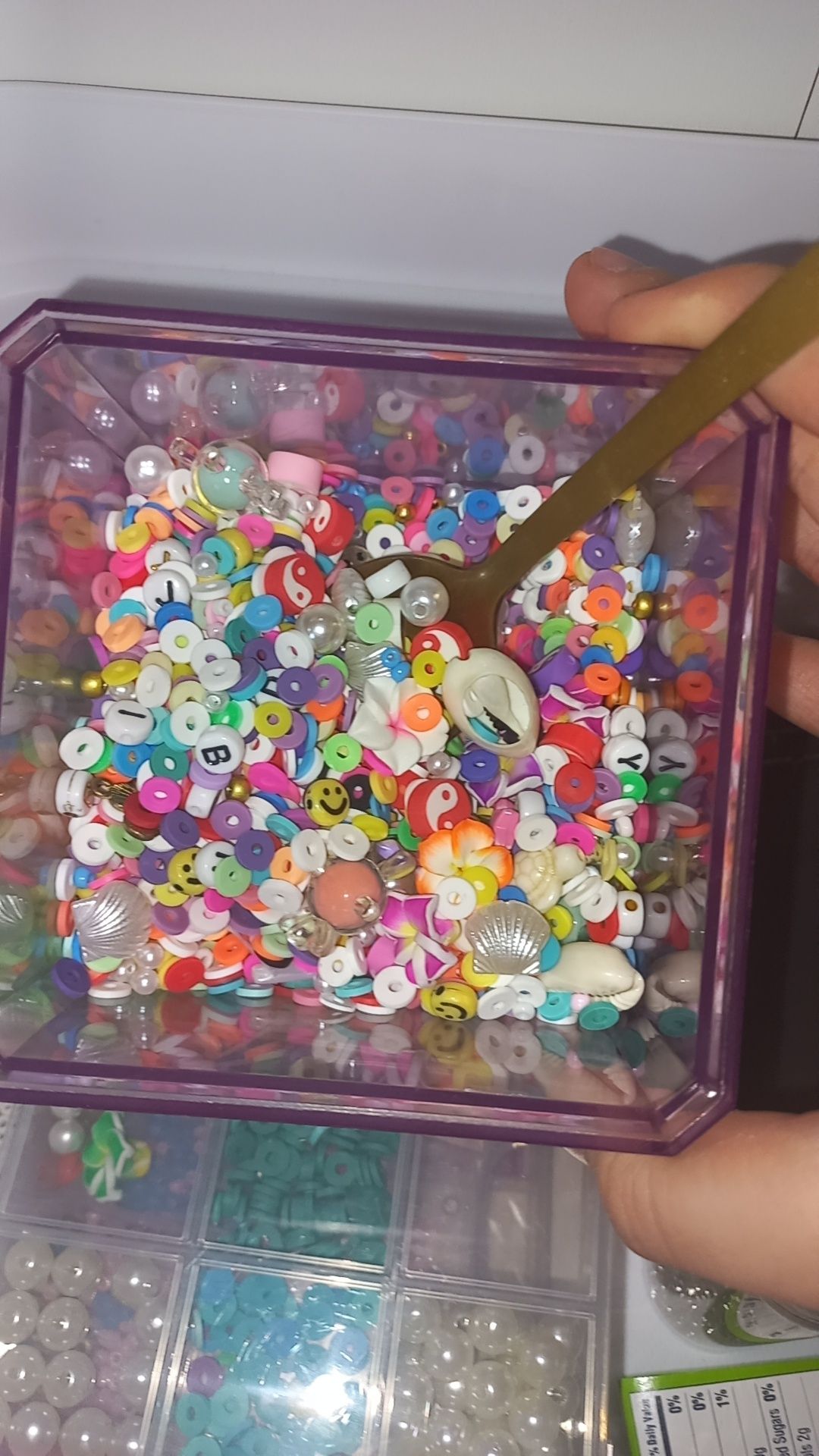 Łyżeczka bead confetti
