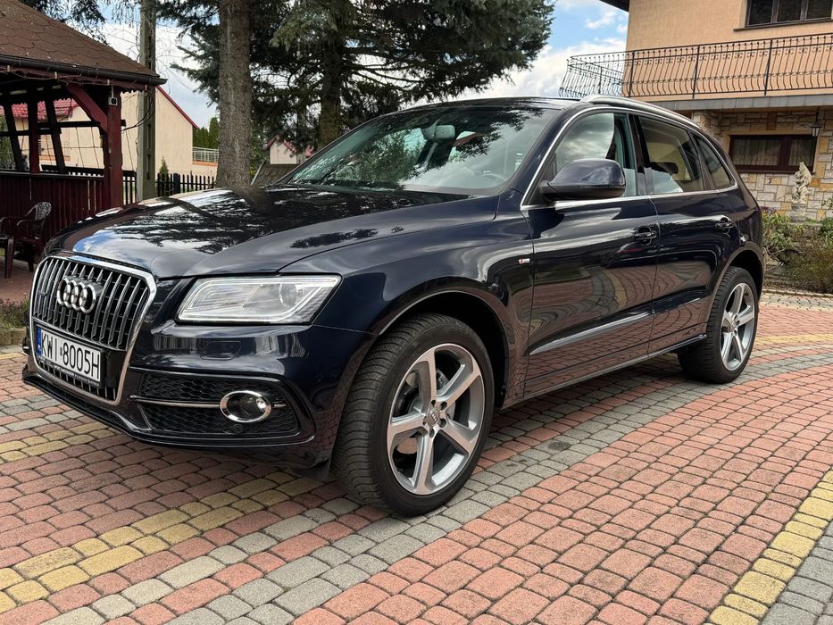 Audi Q5 2.0 TDI QUATTRO 177KM / S-Line / Bezwypadkowy