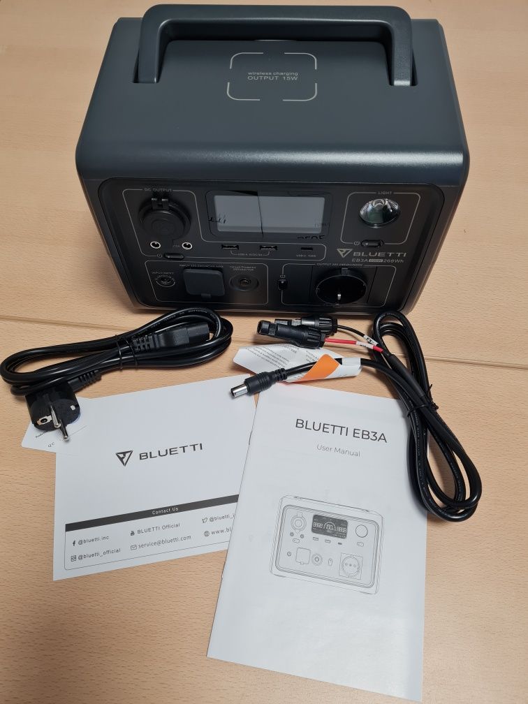 Зарядна станція Bluetti EB3A / 600 Вт / 268 Вт⋅год / LiFePO4 (6
способ