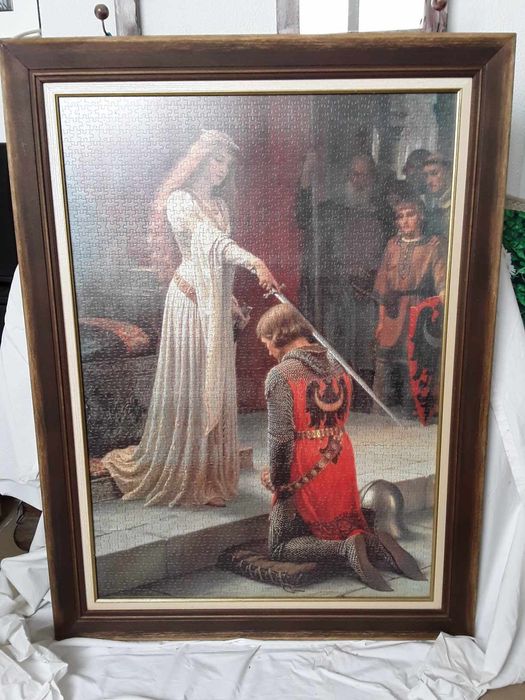 Quadro,com uma história de cultura Celta