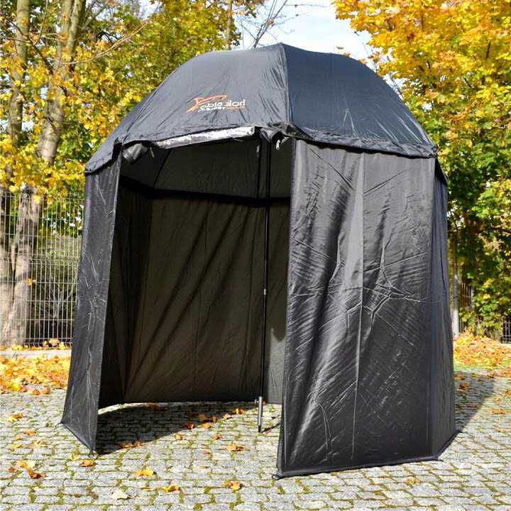 DUŻY NAMIOT WĘDKARSKI wodoodporny namiot parasol na ryby 250cm