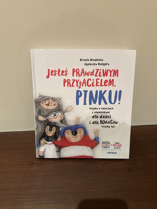 Ksiazka jestes prawdziwym przyjacielem Pinku