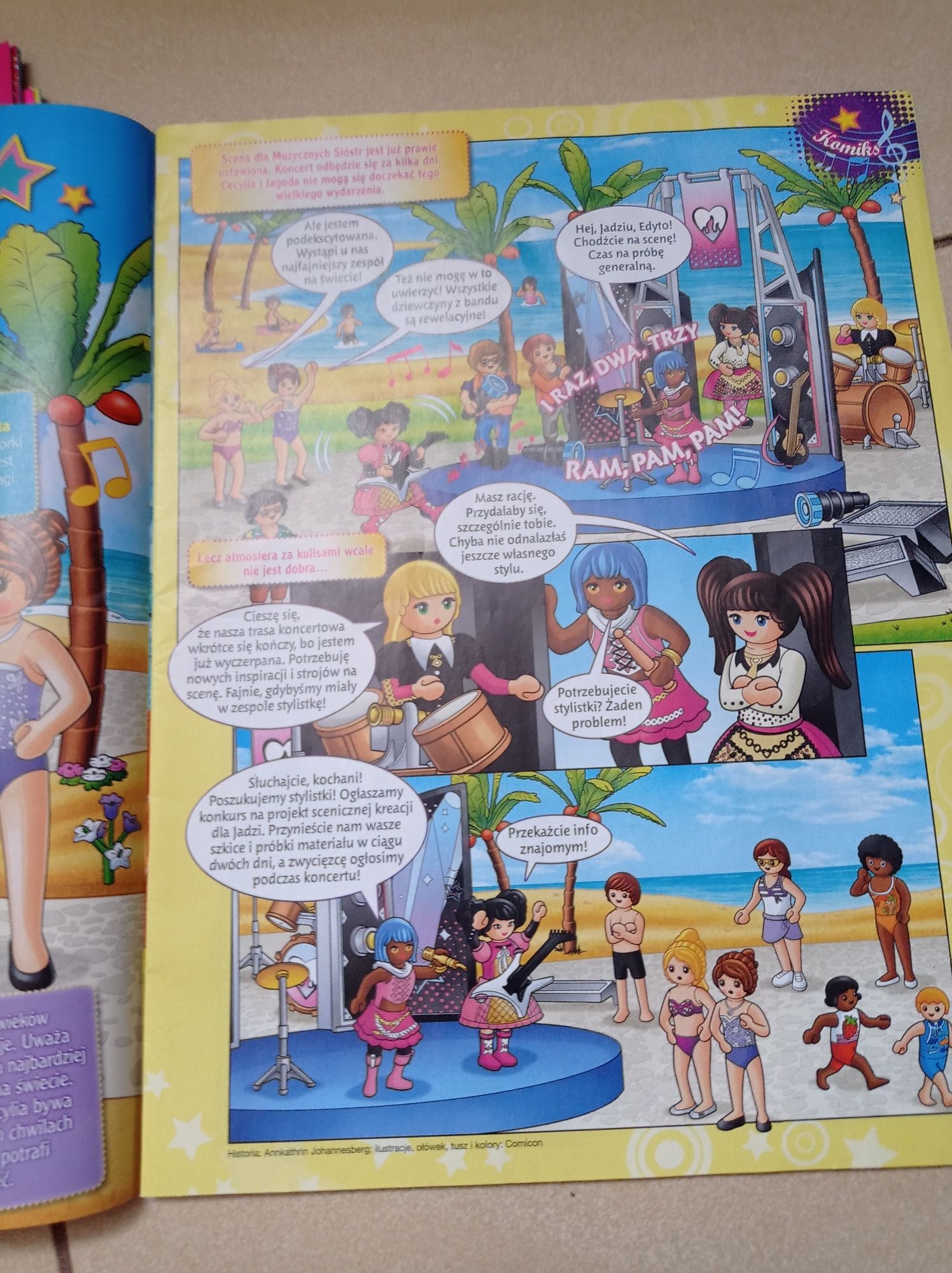 Czasopismo magazyn komiksy Playmobil