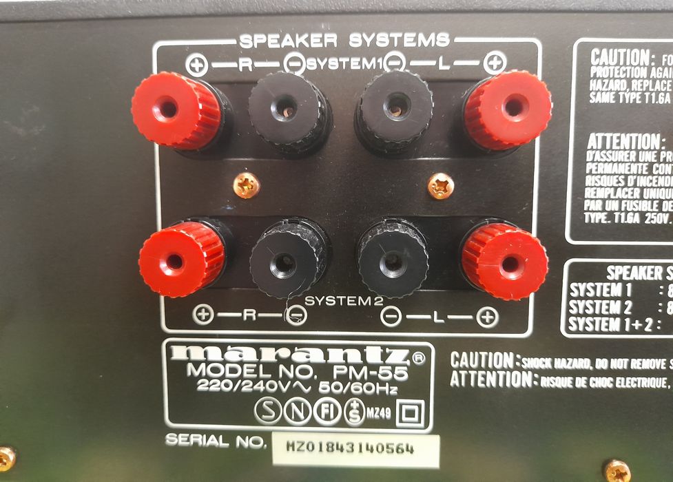 Amplificador "Marantz"