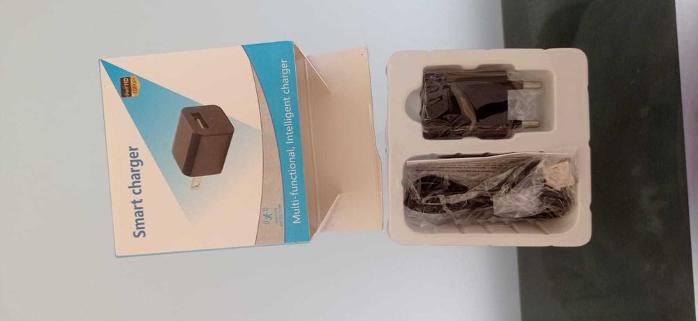 Carregador com câmara e sensor movimento NOVO