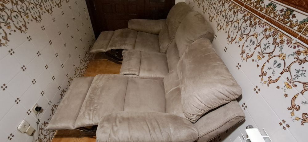 Sofá de 3 lugares relax