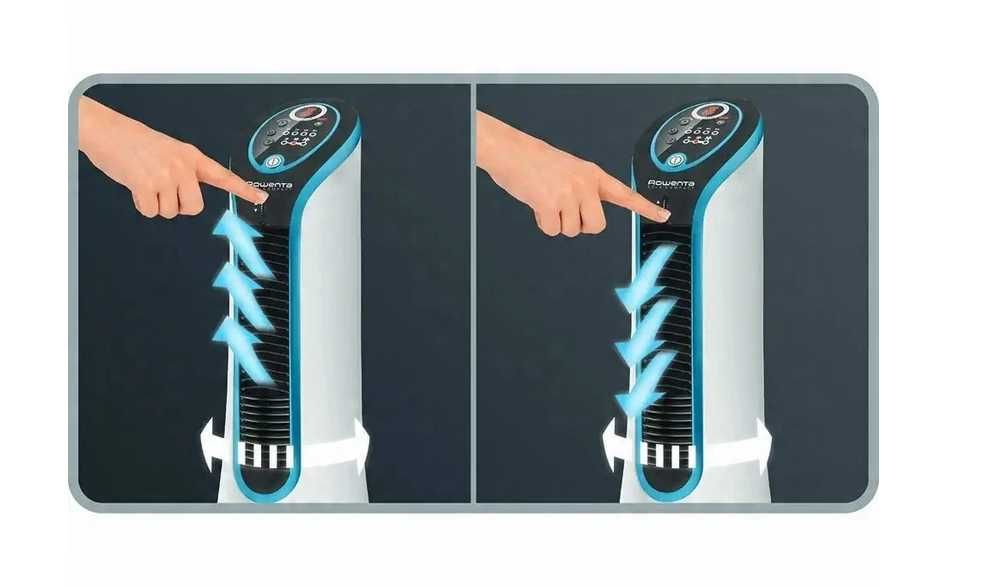 Wentylator Kolumnowy Rowenta VU6210 biały 30W Cichy 45dB