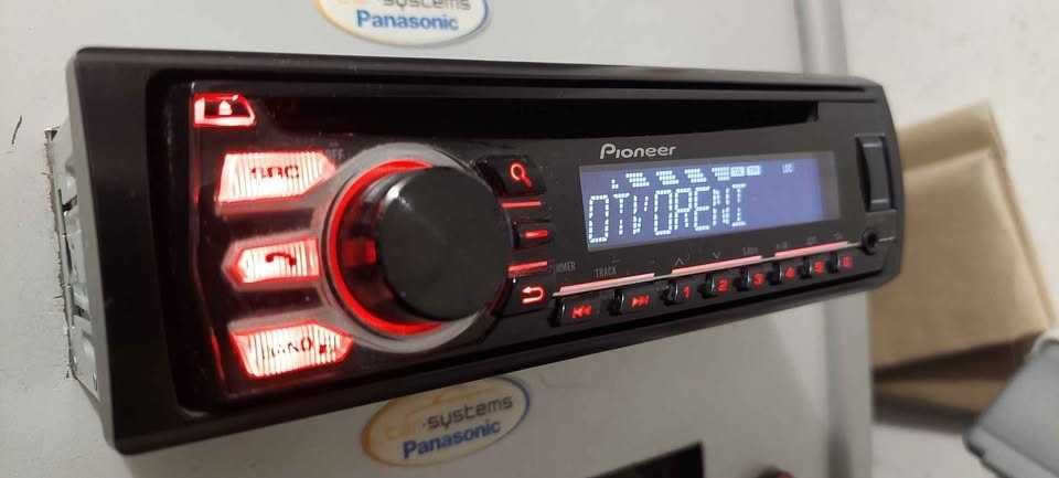 Radio samochodowe Pioneer DEH-09BT 1-DIN CD, USB, Bluetooth