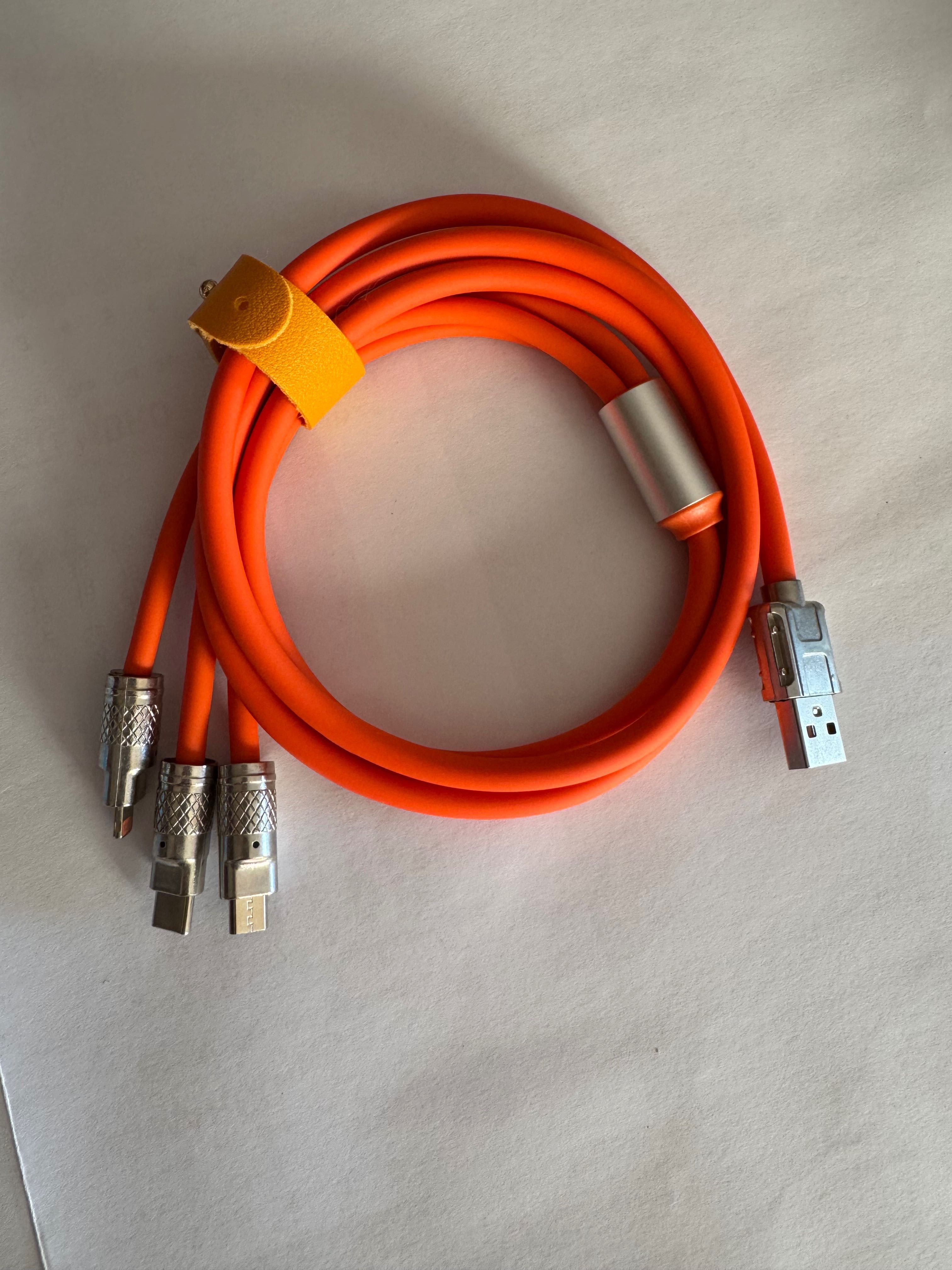 Cabo USB 3 - 1 usb-c usb-a tipo-c 120cm