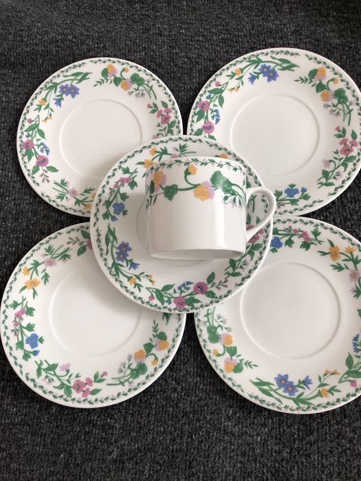 Тарелки винтажные фарфор