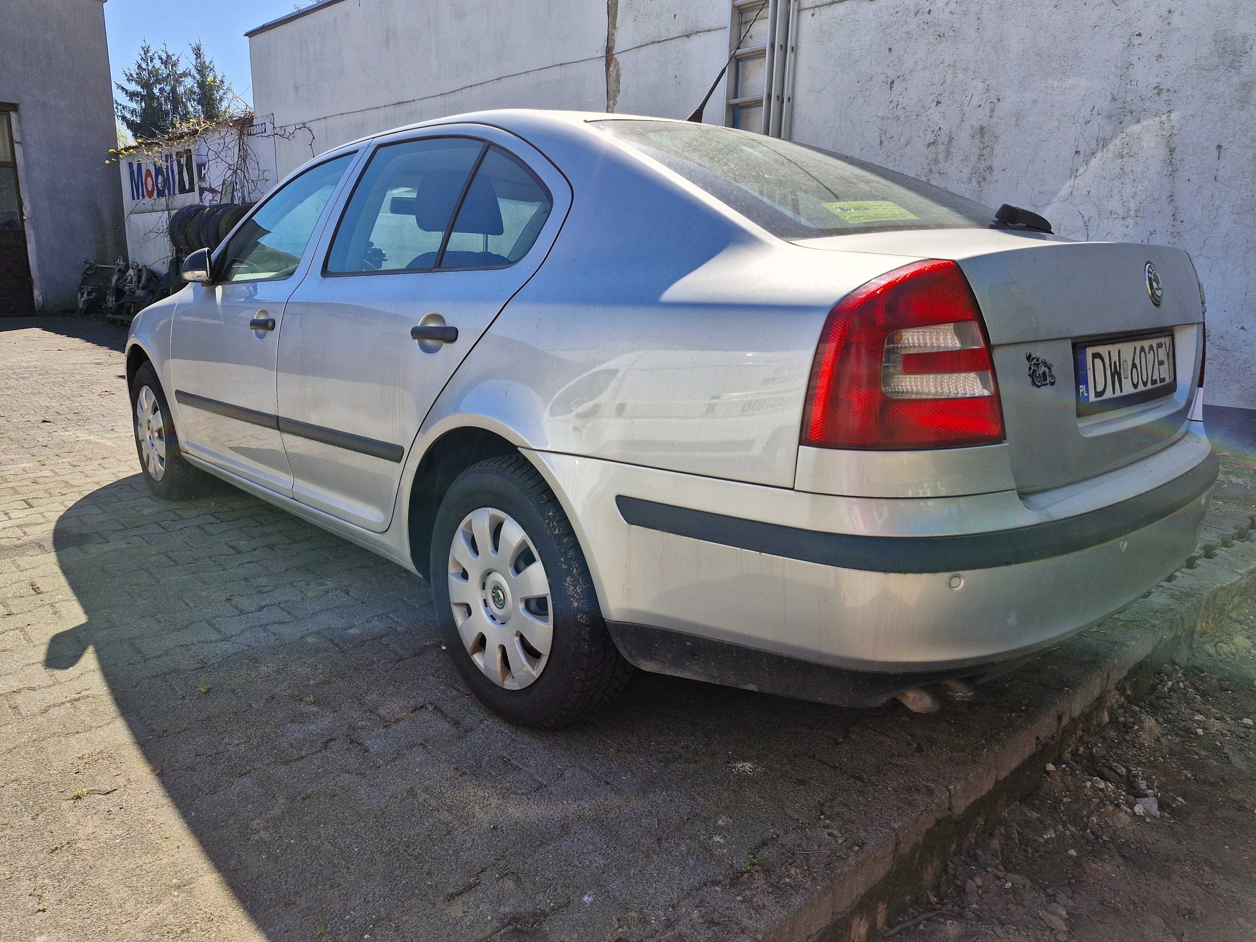 Skoda Octavia II 2007r Salon Polska 1.9TDI 105KM uszkodzony silnik