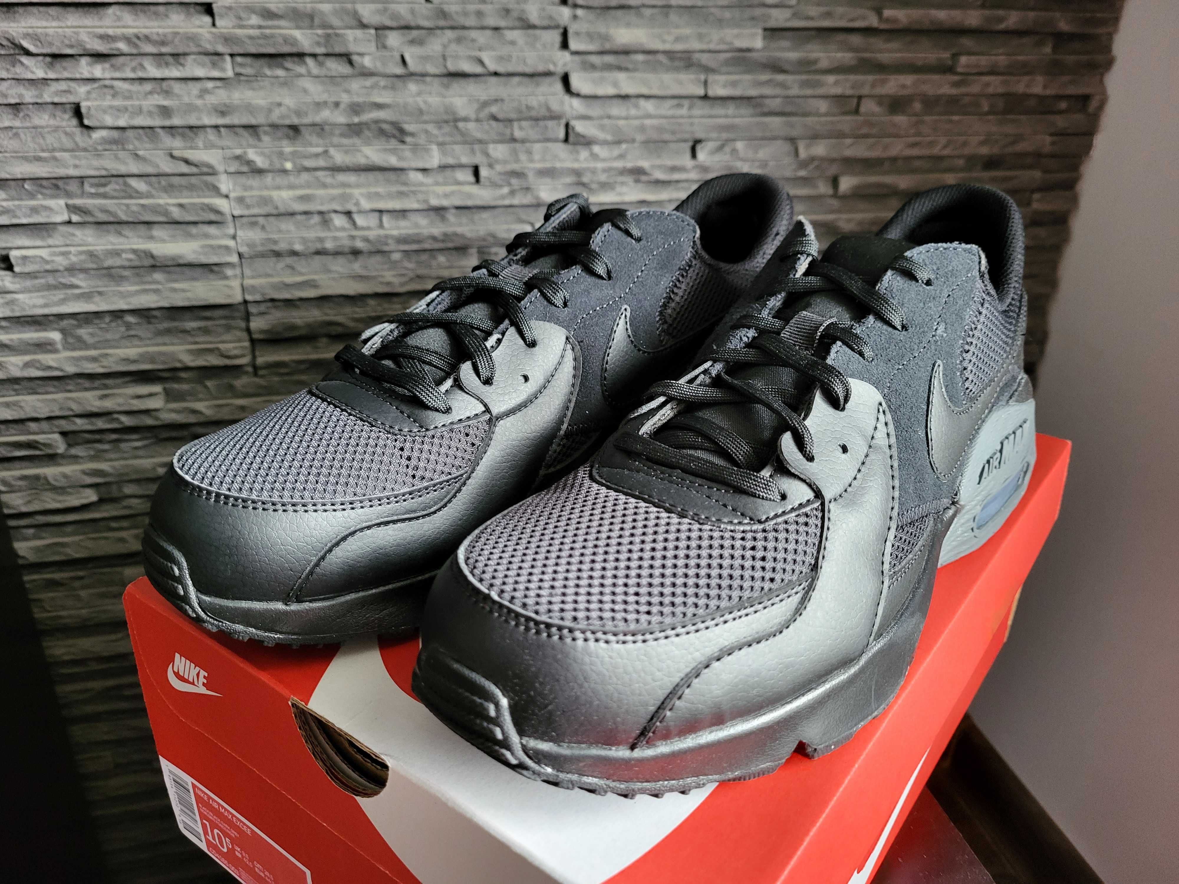 Nowe buty Nike Air Max Excee Czarne rozmiar 43