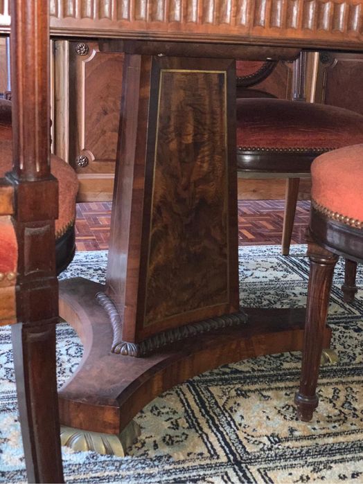 Mesa sala com 6 cadeiras