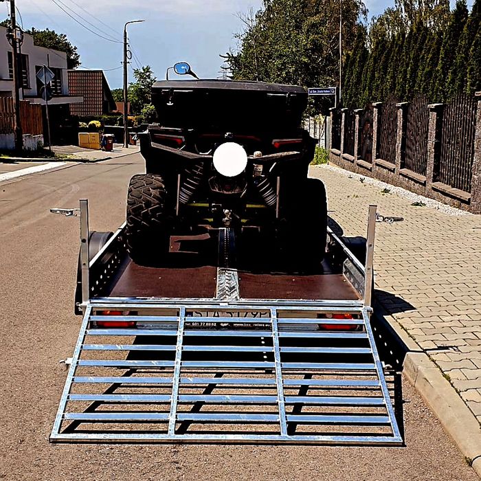 Przyczepa platforma quad wynajem 24/7 DMC 750kg