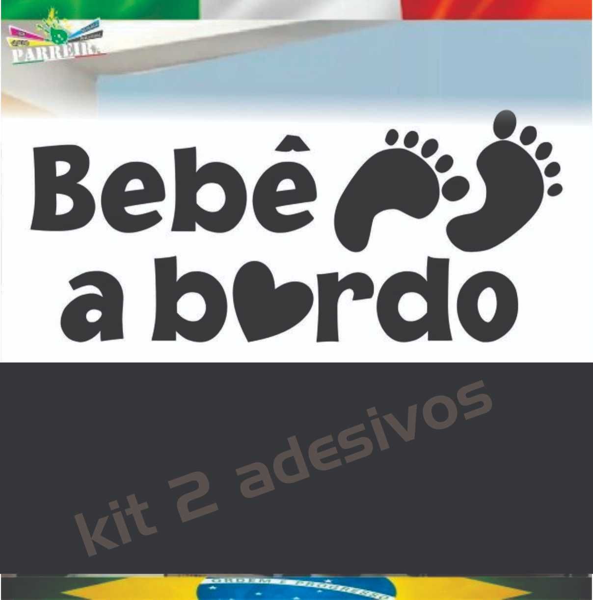 Autocolante bebé a bordo carro, bebé à borda autocolantes