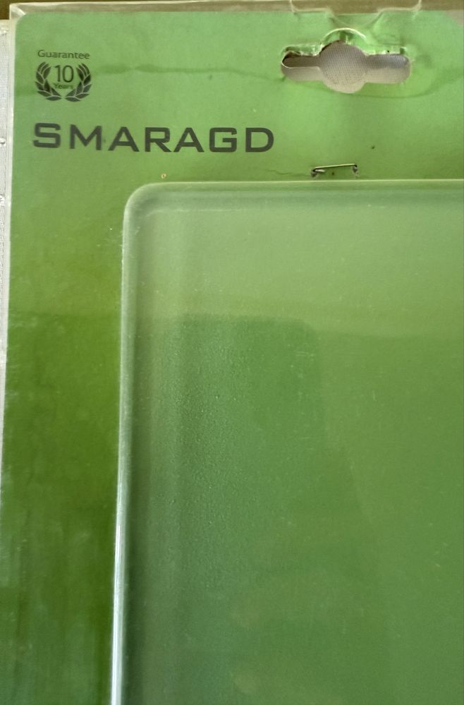Półeczka Łazienkowa Szkło SMARAGD MATT Collection Enzo Rodi Elegancka